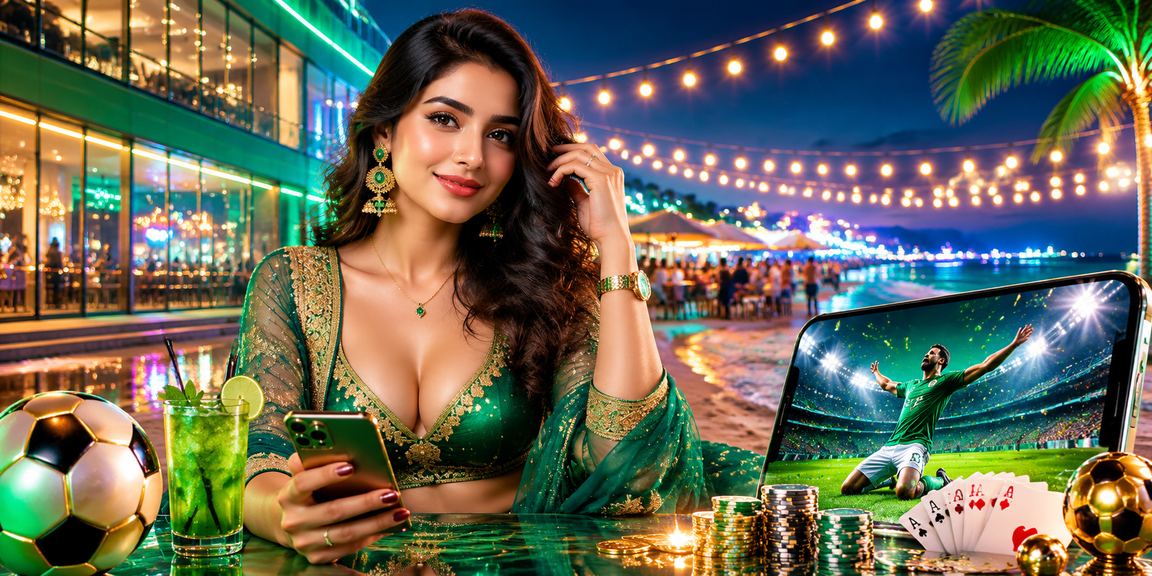 সেন্ট মার্টিন সৈকতে স্মার্টফোনে বেটিং করছেন খেলোয়াড়